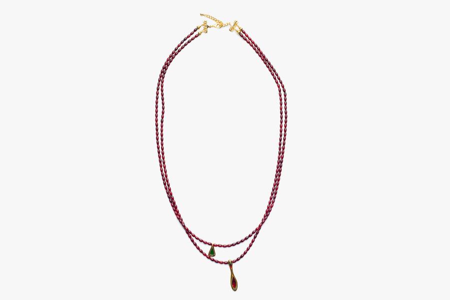 Long chemin necklace