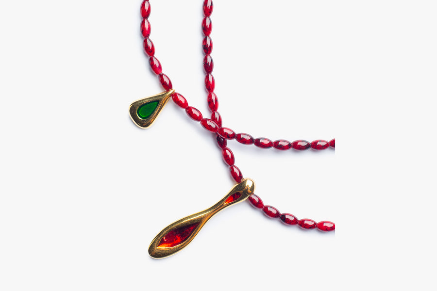 Long chemin necklace