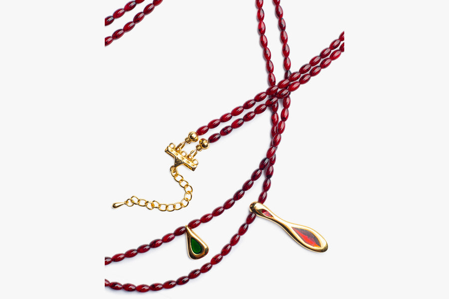 Long chemin necklace