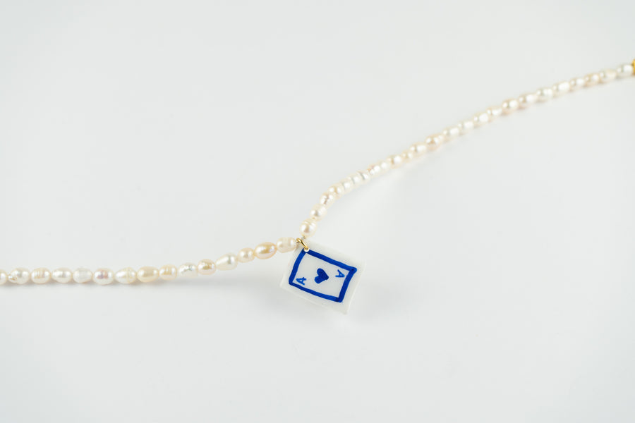 ACE pearl necklace