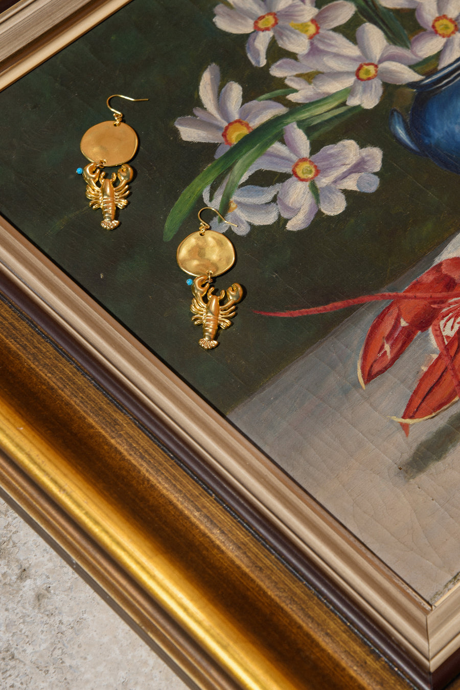 Lobster earrings