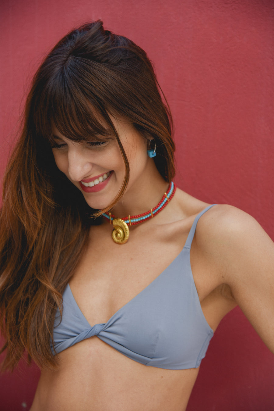 Golden beach choker