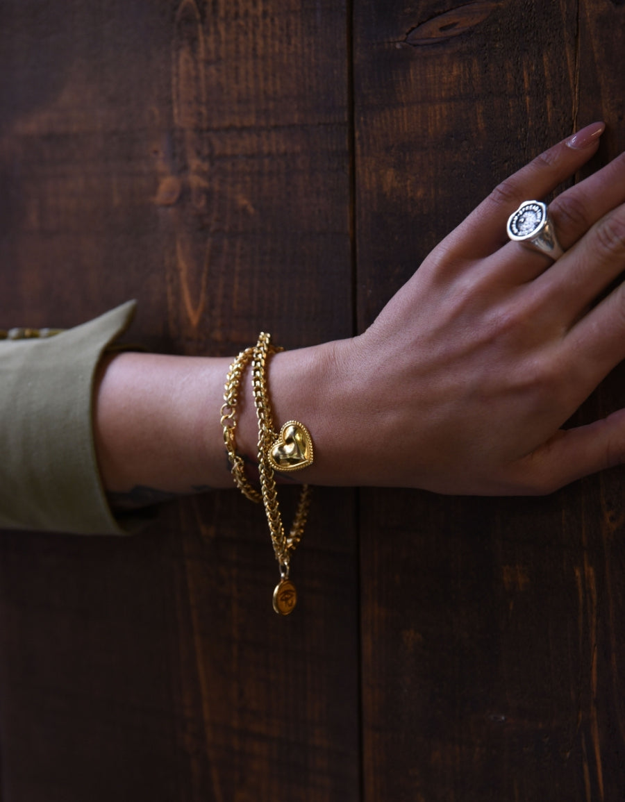 Golden snake chain