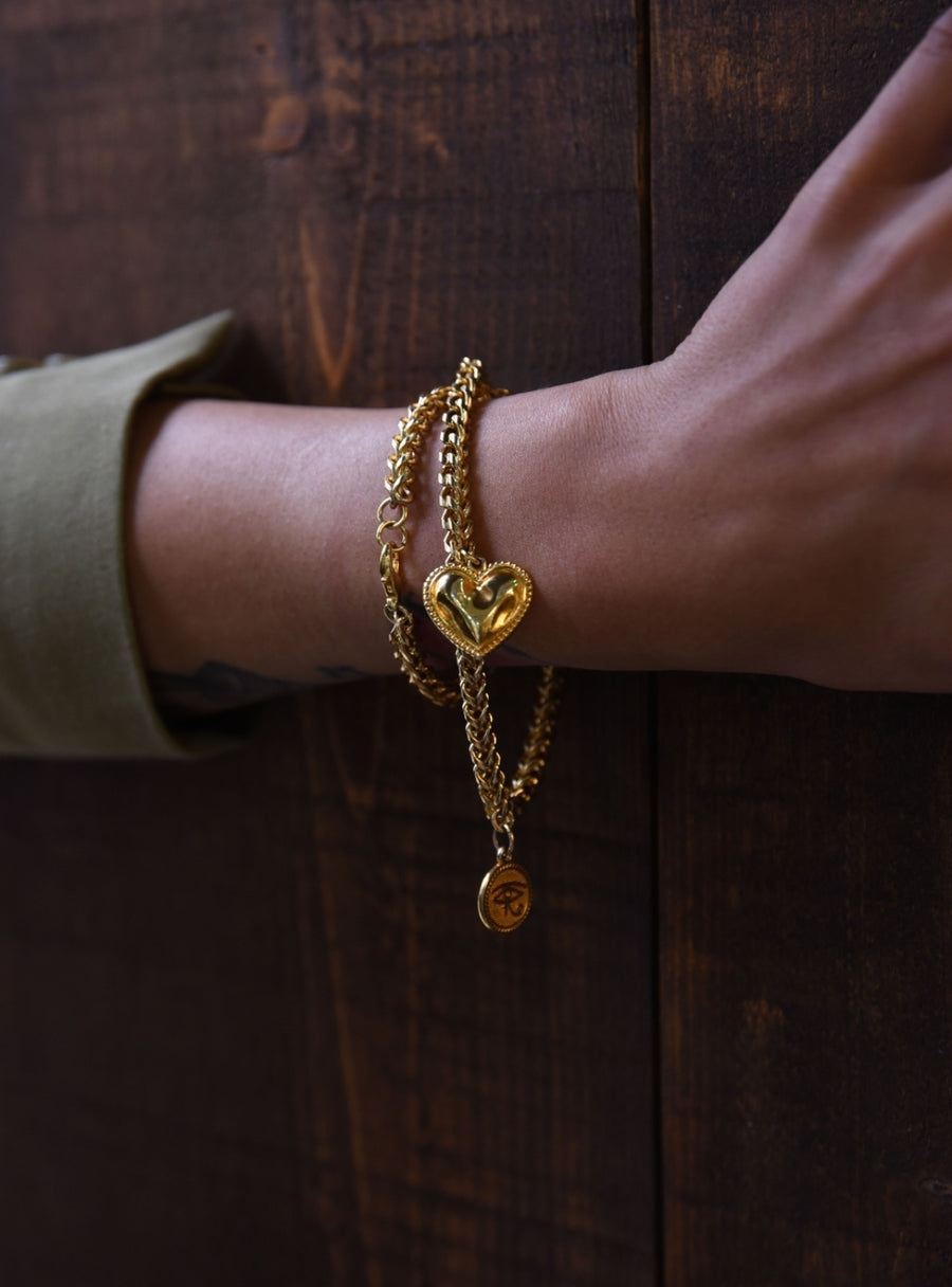 Golden snake chain