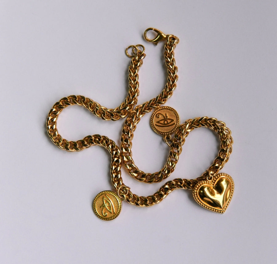 Golden snake chain