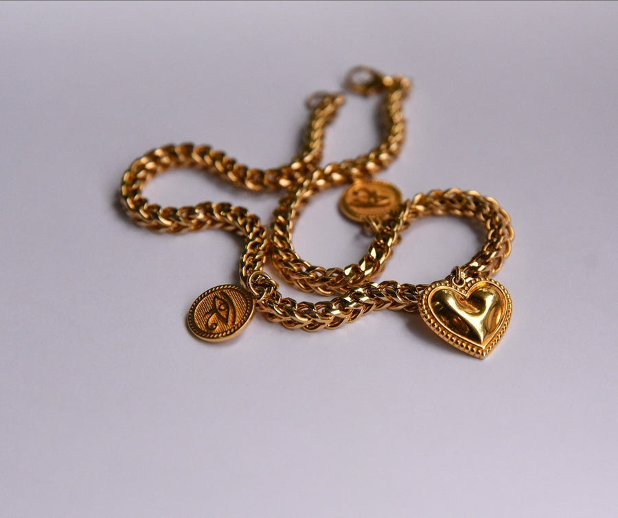 Golden snake chain