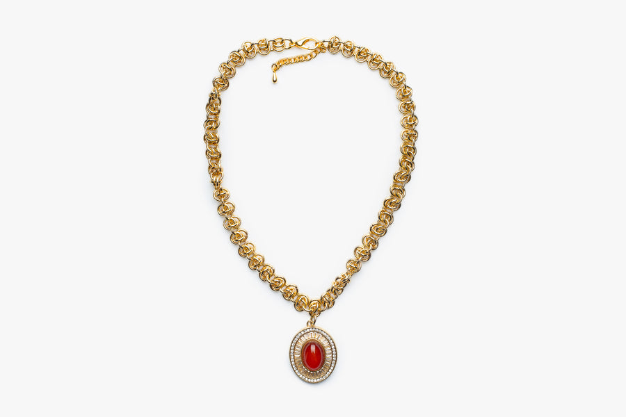 Refined chain necklace