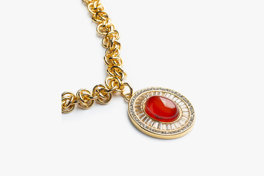 Refined chain necklace