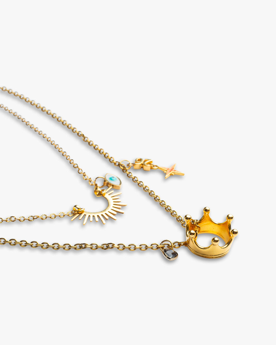 Lucky 26 necklace gold