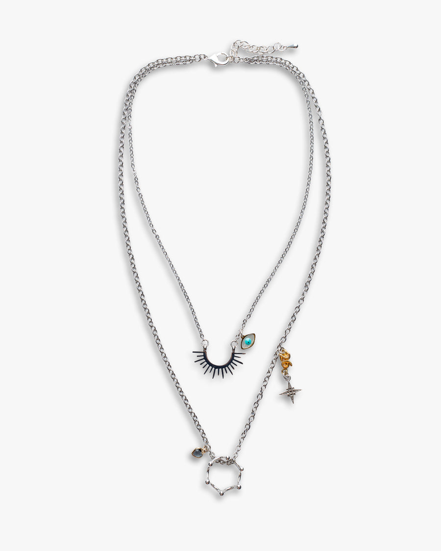 Lucky 26 necklace silver