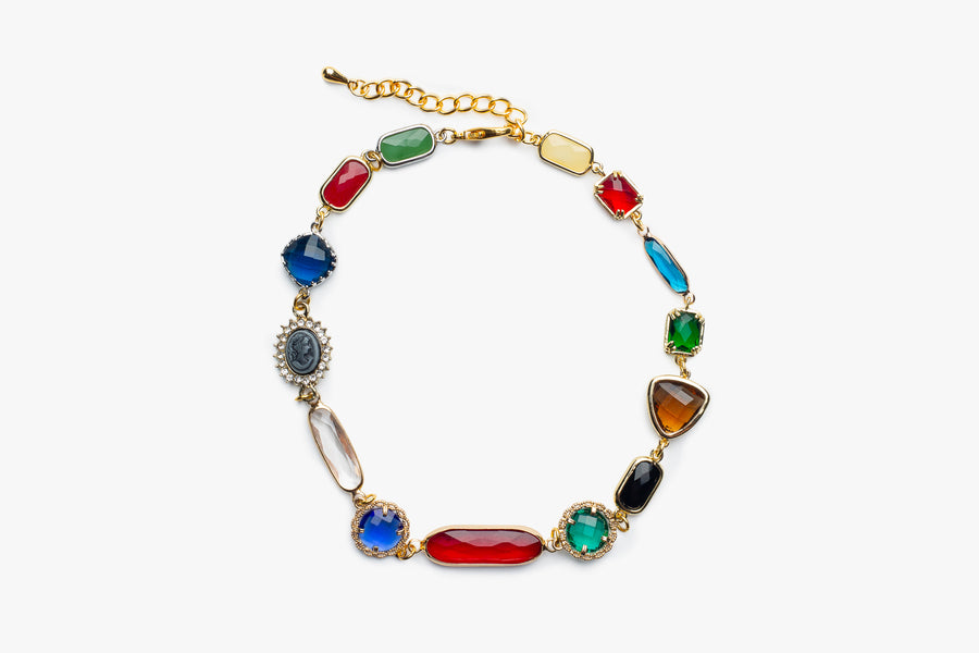 Vintage love shiny necklace