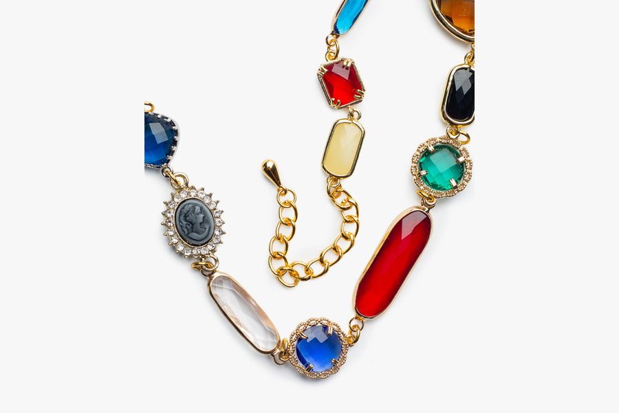 Vintage love shiny necklace