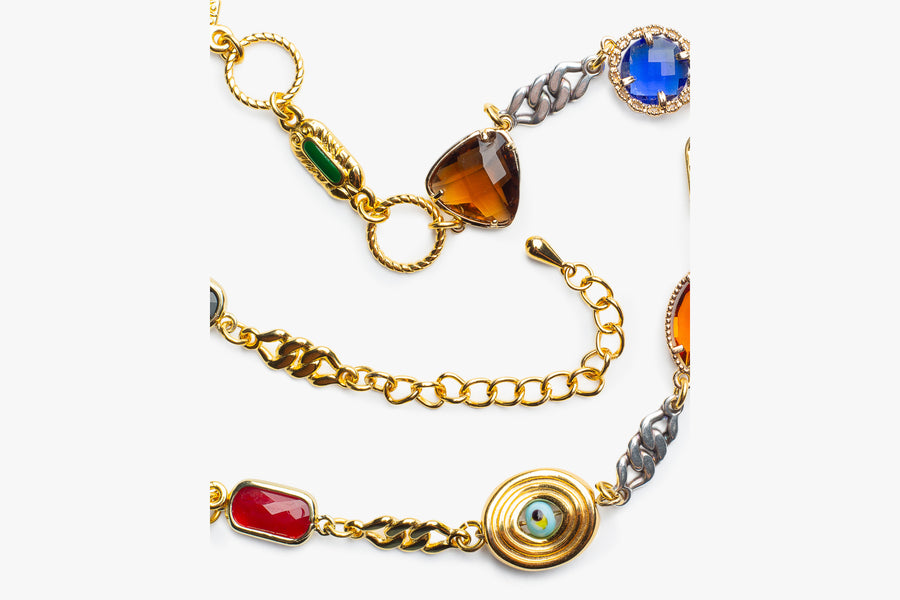 Le shiny tour necklace