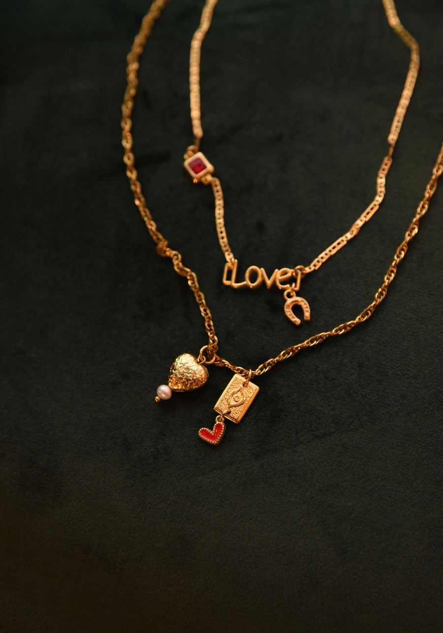 Lucky 24 necklace gold
