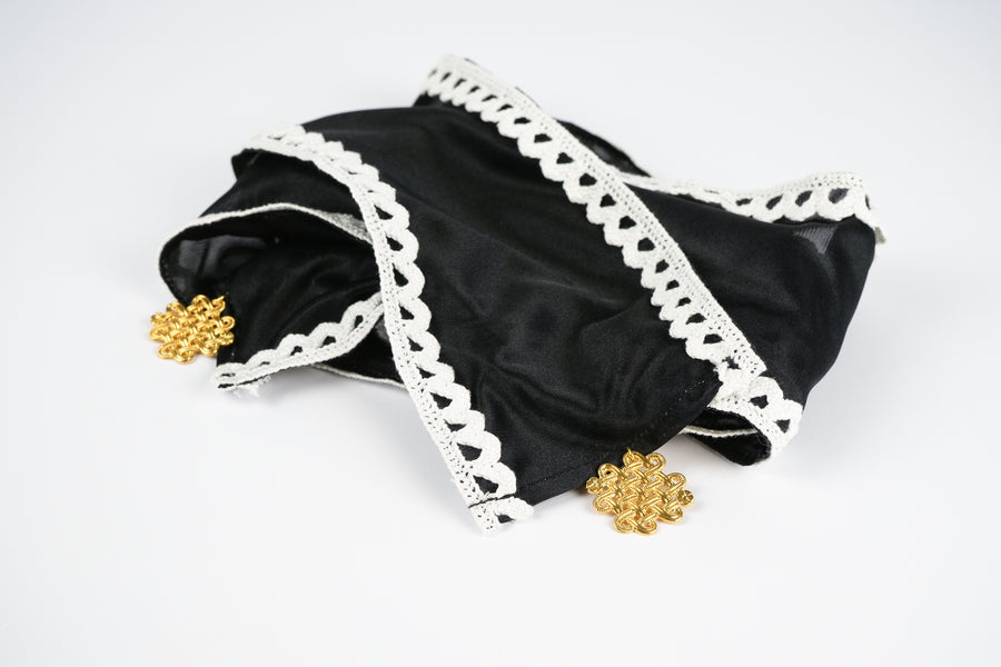 Marion scarf-choker necklace