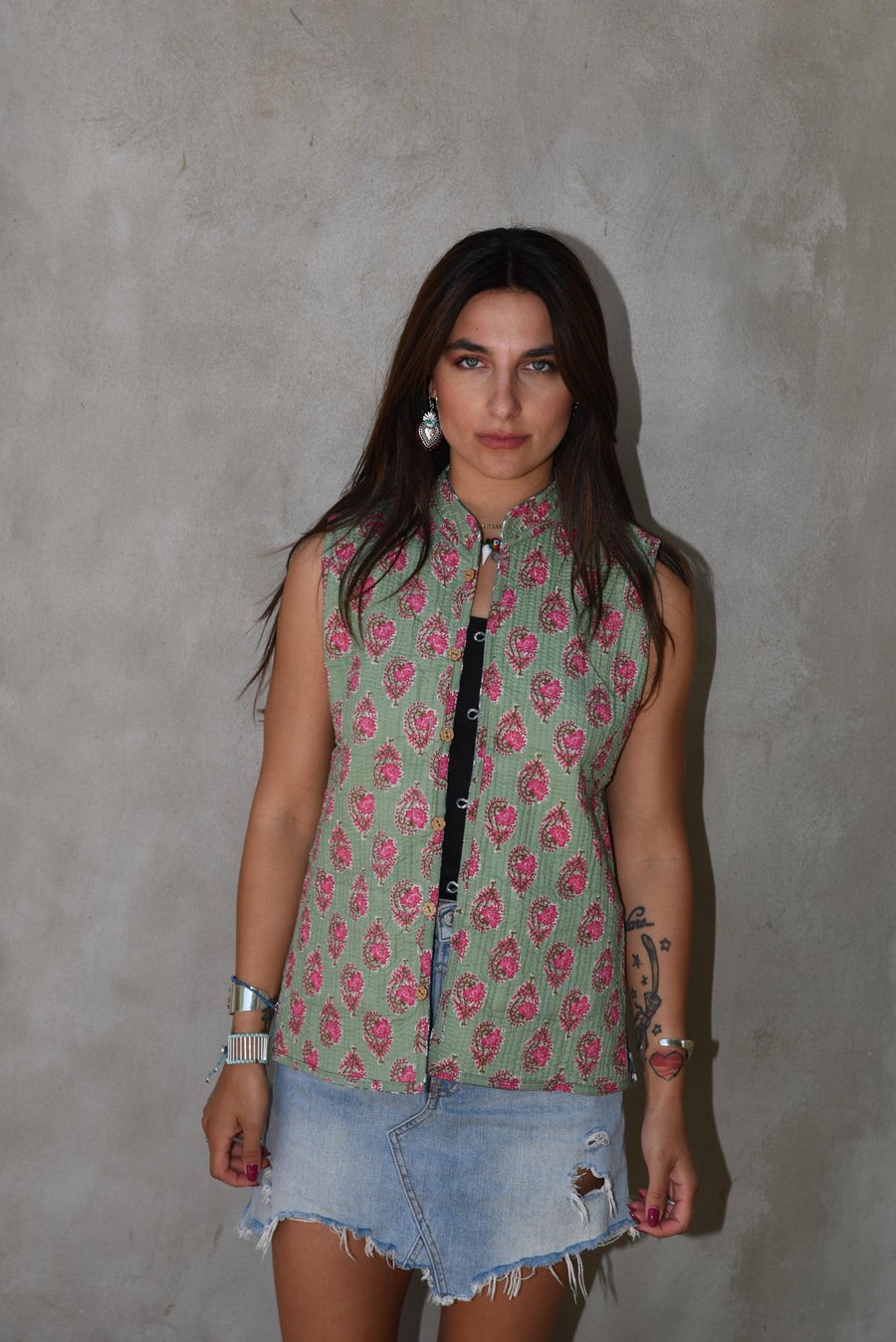 Double face unique vest