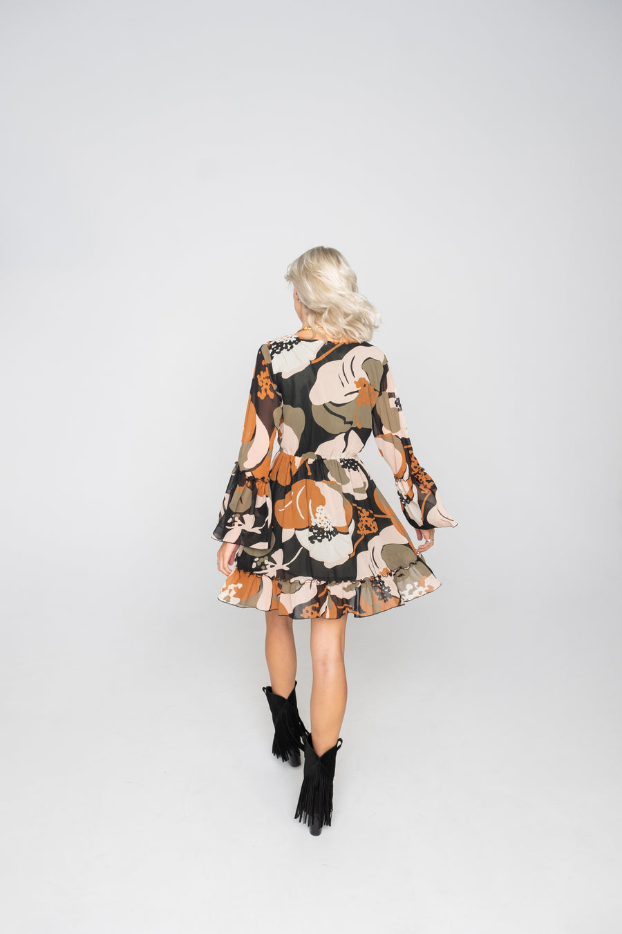 Life script mini dress