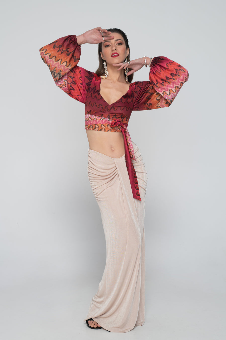 Mermaid effect skirt