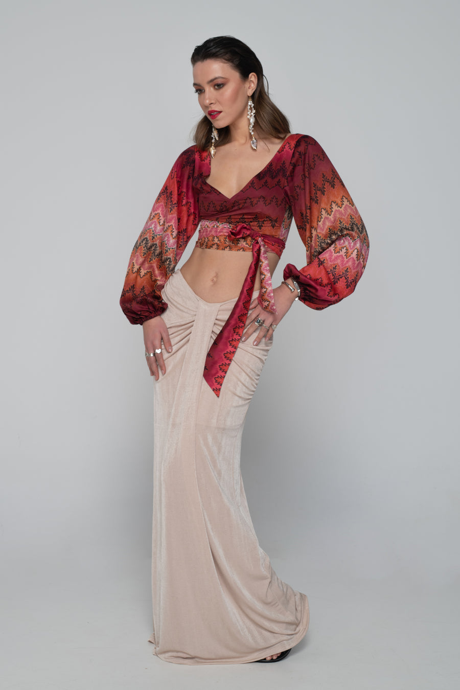 Mermaid effect skirt