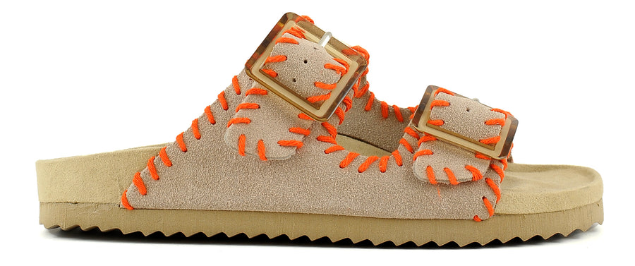 Summer stitching sandal