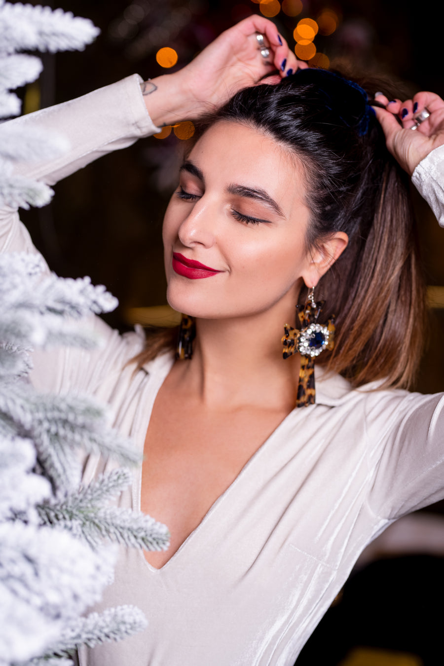 Last Christmas earrings