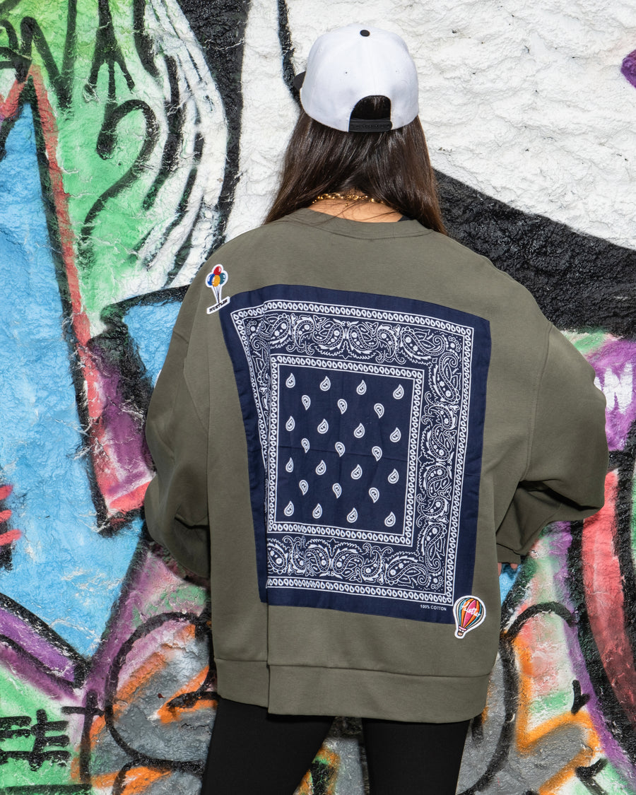 Upcycled cotton hoodie