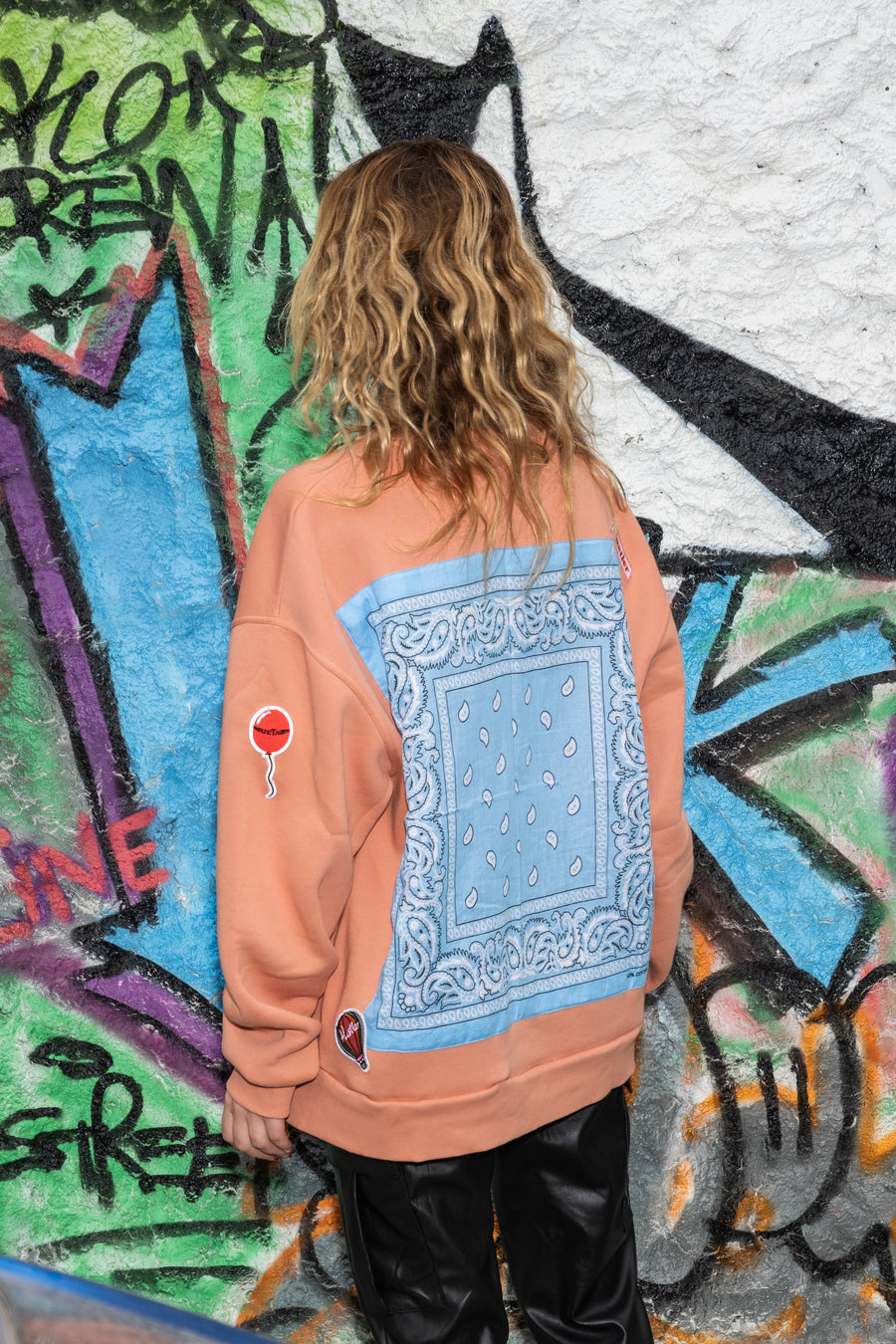 Upcycled cotton hoodie