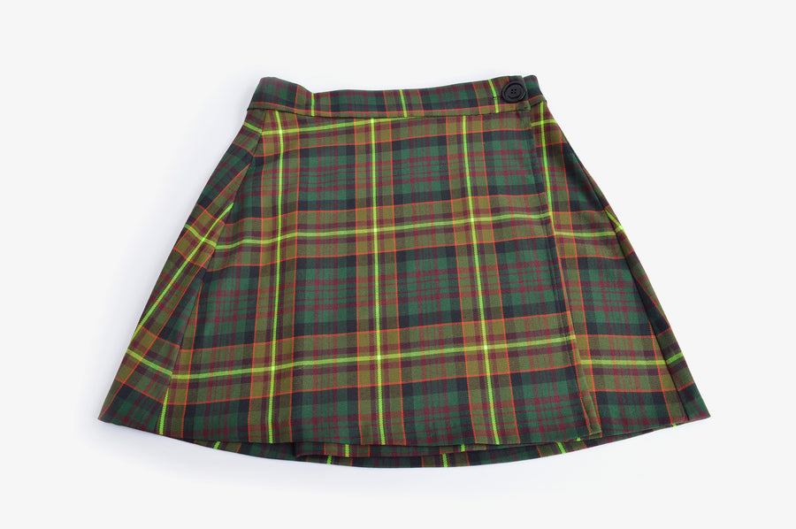 Kiltivee mini wrap skirt