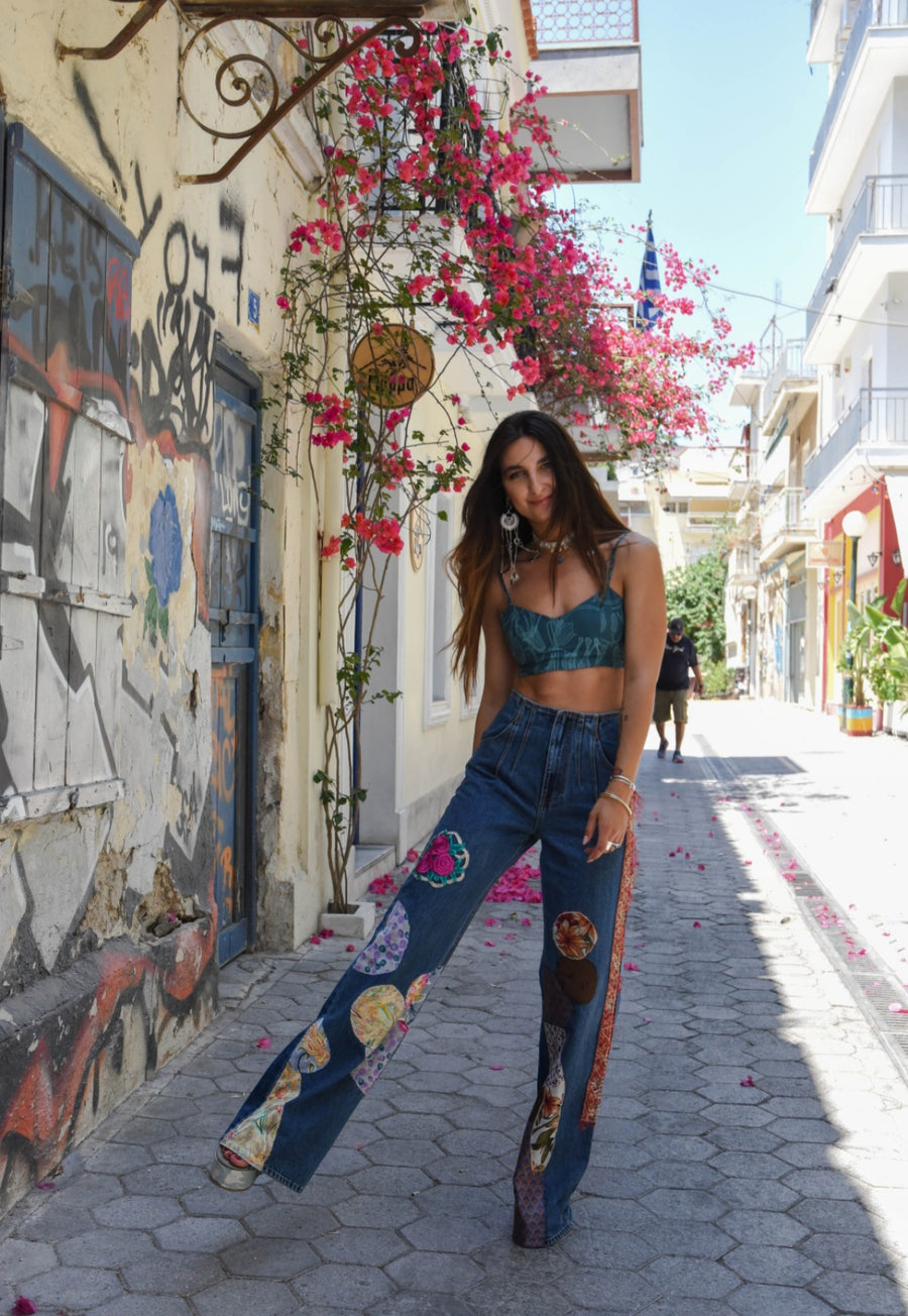 Matilda upcycled jeans