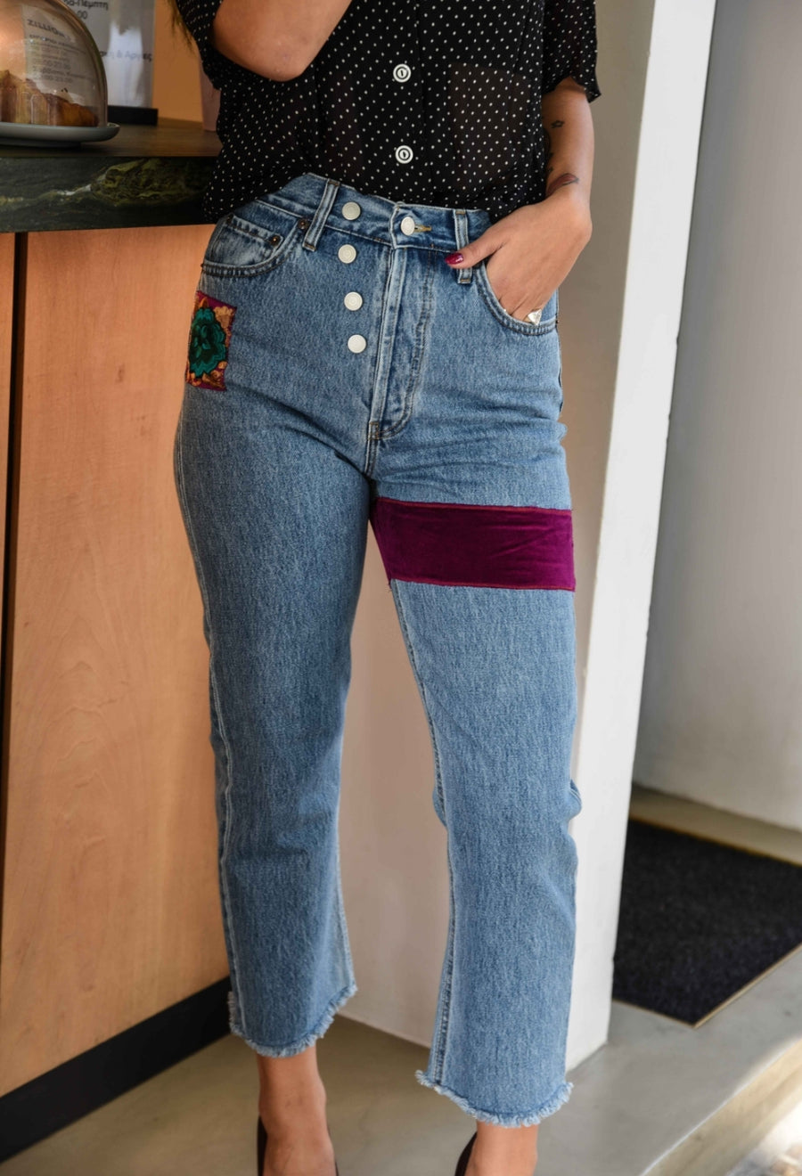 Upcycled Gia jeans
