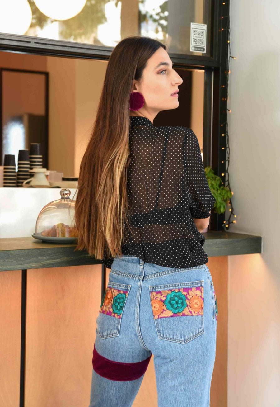 Upcycled Gia jeans