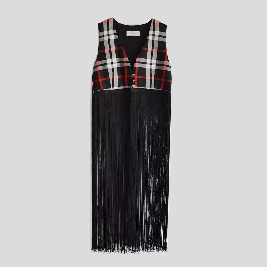 Jolene checkered vest