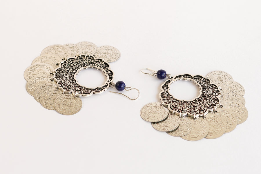 Belle boheme earrings silver
