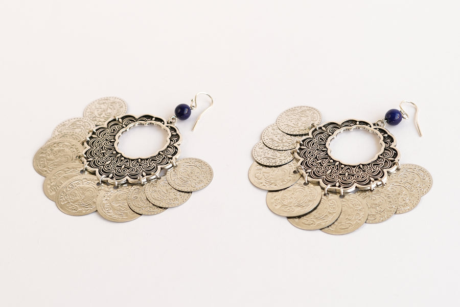 Belle boheme earrings silver