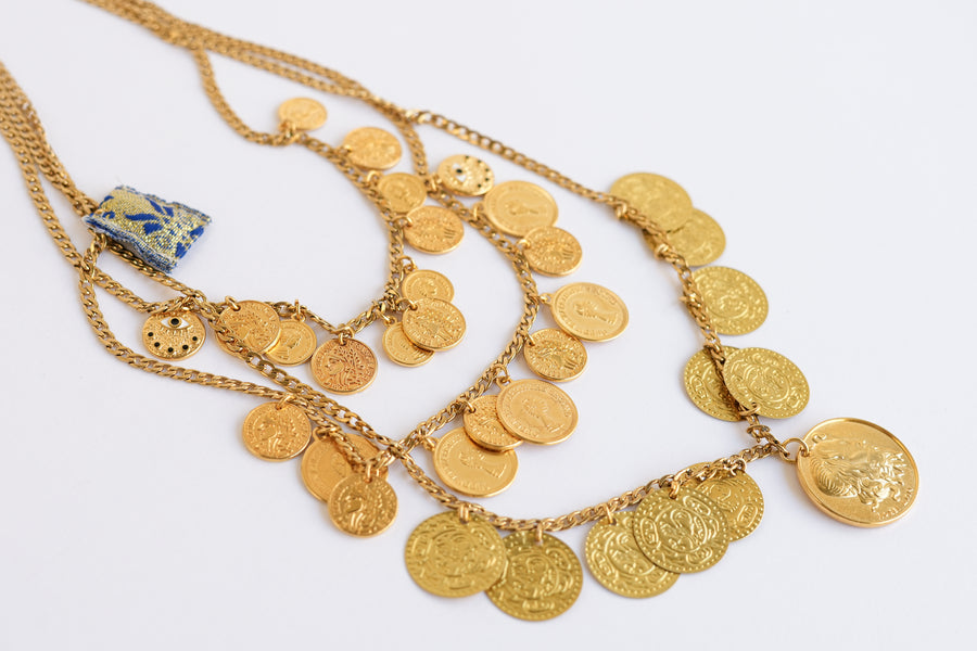 Dynamic triple necklace