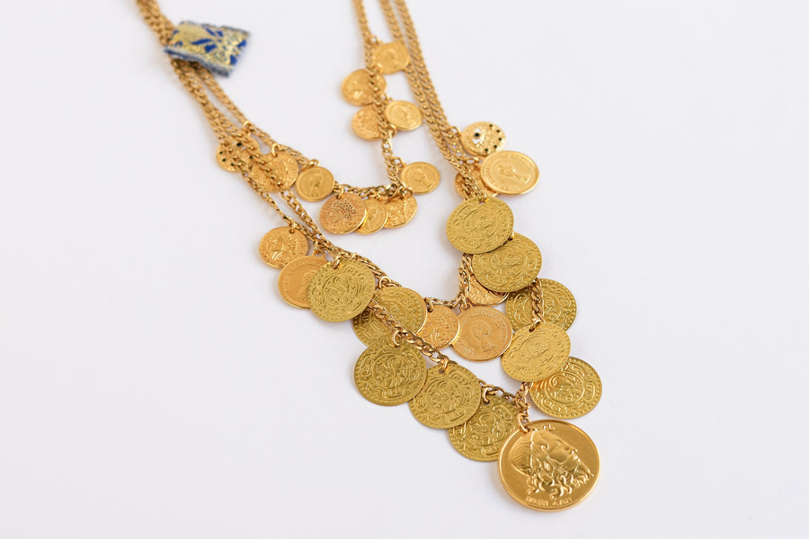 Dynamic triple necklace