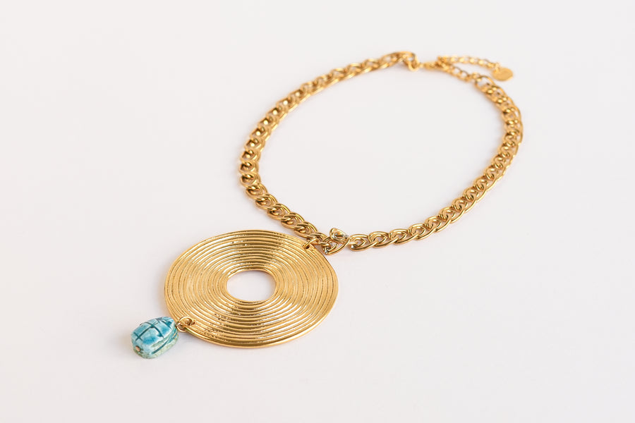 Round n round necklace