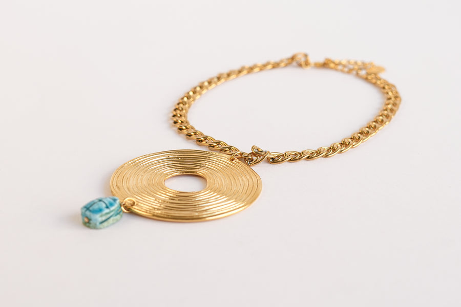 Round n round necklace