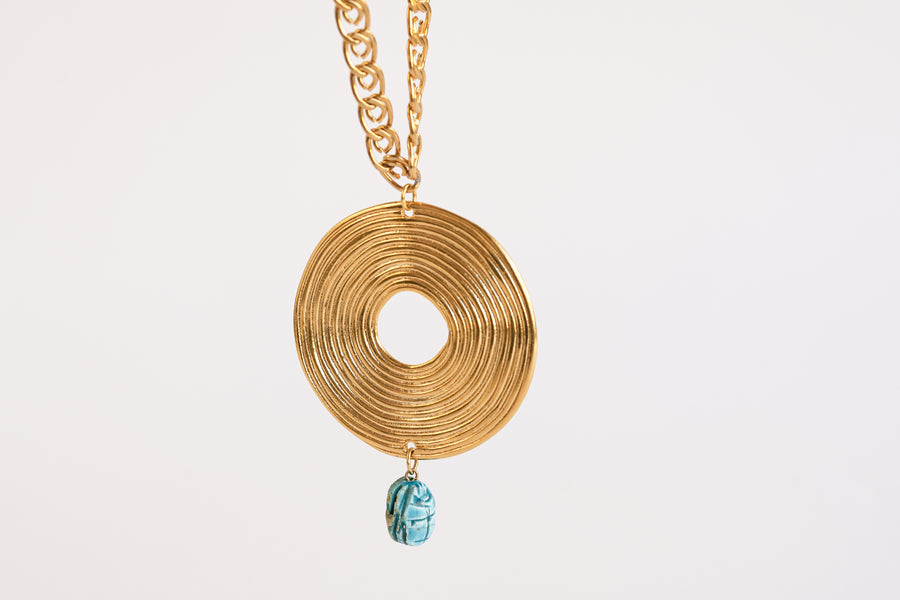 Round n round necklace