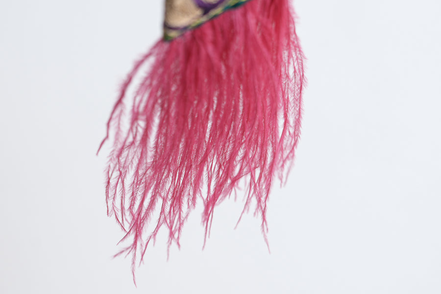 Manifesto earrings (Fuchsia)