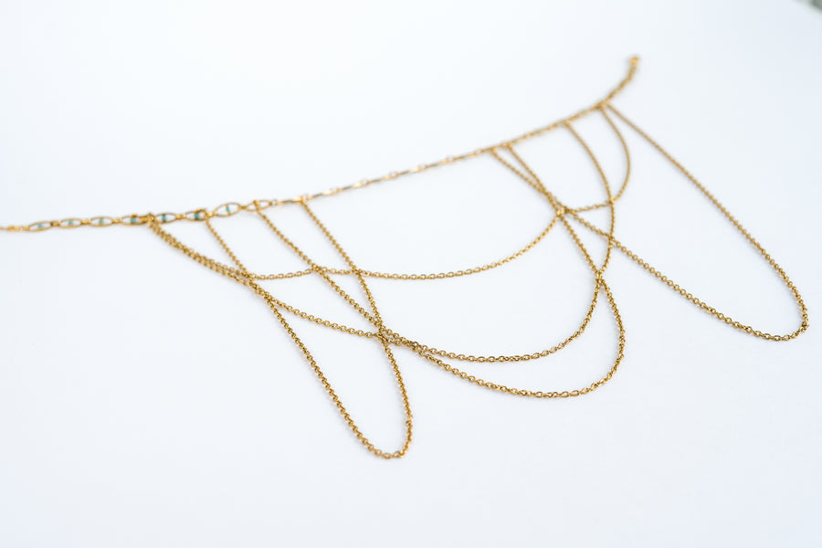 Eye collar necklace