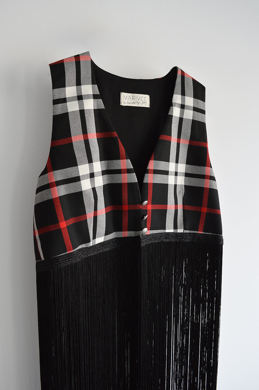 Jolene checkered vest